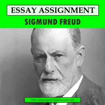 Preview of Sigmund Freud Research Organizer & Paper Assignment — Psychology — CCSS Rubric