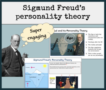 Preview of Sigmund Freud’s personality theory