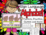 Sign Language Alphabet Posters, Practice, Games and More
