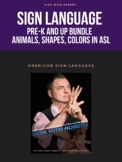 Sign Language Bundle for Pre-K to 3rd Grade - Sign With Robert