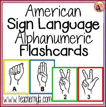 Preview of Sign Language Flashcards