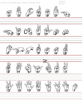 Preview of Sign Language Hand Shape Recognition, One Page
