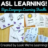 Sign Language Printables: ASL Learning Bundle!