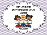 Sign Language Short and Long Vowel Bundle