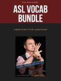 Sign Language Vocabulary Bundle - Intermediate and FUN!