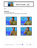 Sign Language  Word Family  | an |  9 pages - Video