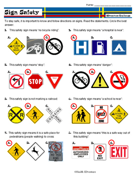 Sign Safety: Reading Road Signs By Health Edventure 