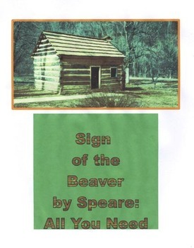 Preview of Novel Study- Sign of the Beaver: All You Need
