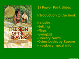 Sign of the Beaver intro PowerPoint presentation