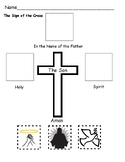 Sign of the Cross (Catholic) Cut and Paste