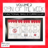Sign of the Week Volume 2 Community Signs Curriculum for S