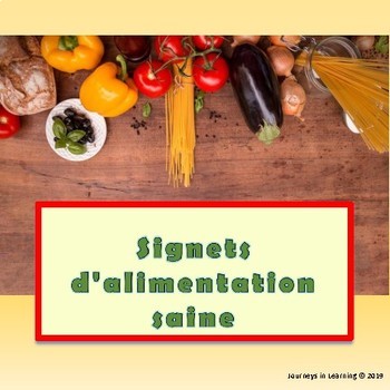Alimentation Saine Worksheets Teaching Resources Tpt