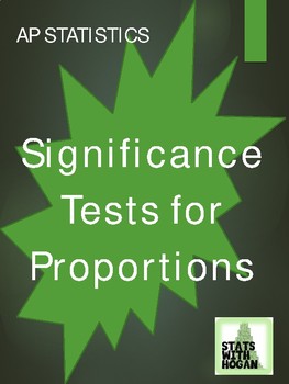 Preview of AP Statistics - Significance Tests for Proportions