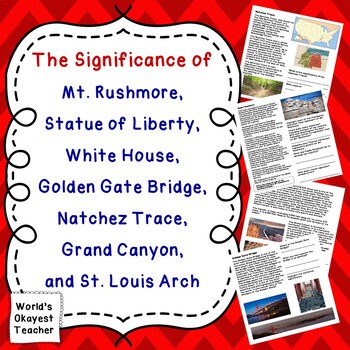 Preview of American Monuments and Landmarks