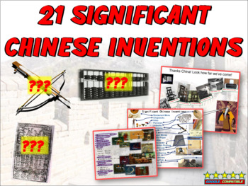 Preview of 21 Significant Chinese Inventions - Engaging Slides with Interactive Graphics