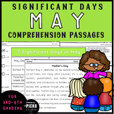 Significant Days: May Spring reading comprehension passage