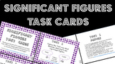 Significant Figures Chemistry Task Cards