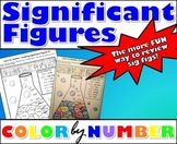 Significant Figures - Color By Number