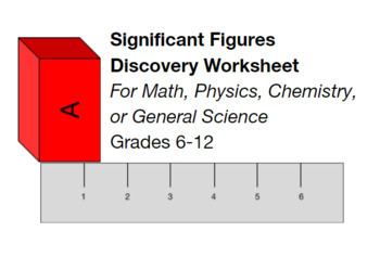 Preview of Significant Figures Discovery Worksheet