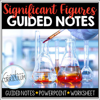Preview of Significant Figures Guided Notes and PowerPoint
