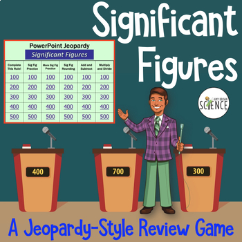 Preview of Significant Figures Jeopardy Game