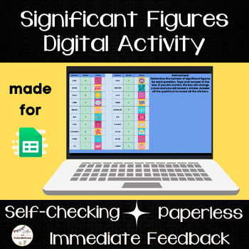 Preview of Significant Figures - Significant Digits - Digital Math Activity