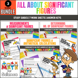 Significant Figures Worksheets Bundle