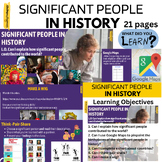 Significant People in History | Famous People | Set 3