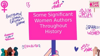 Preview of Significant Women Authors