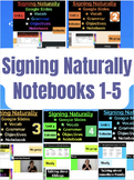 Signing Naturally | VOCAB NOTEBOOKS | Google Slides | UNITS 1-5