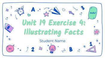 Preview of Signing Naturally Unit 19: Illustrating a Fact (Interactive Google Slides)