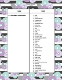 Signing Naturally Unit 9 Vocabulary List