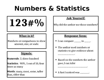 Preview of Signposts-Numbers and Statistics