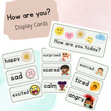 Signs/flashcards: How are you/feelings