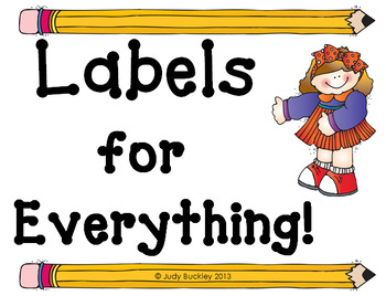Preview of Labels for Everything!