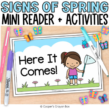 Preview of Signs of Spring | Mini Emergent Reader and Activities