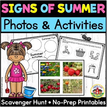 Preview of Signs of Summer Activities and Photos