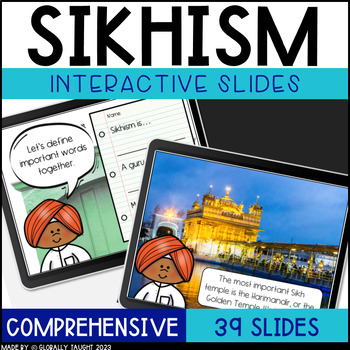 Preview of Sikhism Digital Slides - Interactive Activities on World Religions