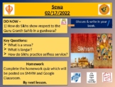 Sikhism - Sewa Selfless Service World Faiths Religion Lesson