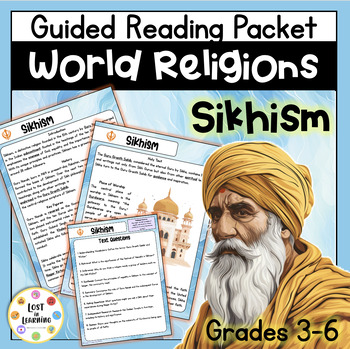 Preview of Sikhism || World Religions || Guided Reading Comprehension || Text & Qs