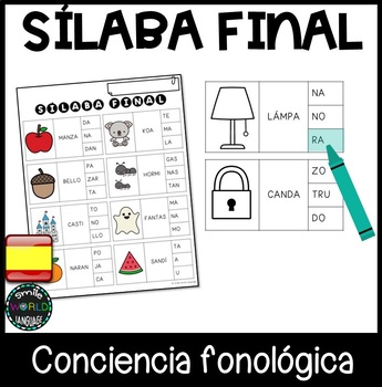 Sílaba final conciencia fonológica en español conciencia silábica ...