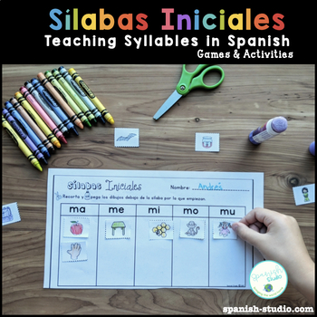 Preview of Sílabas Iniciales/ Syllables in Spanish