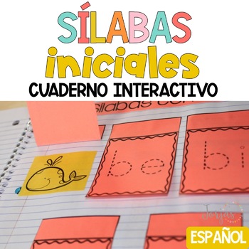 Preview of Silabas Iniciales Cuaderno Interactivo