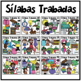 Silabas Trabadas Clipart BUNDLE | Blends in Spanish