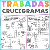 Sílabas Trabadas Crucigramas |  Spanish Blends Worksheets 