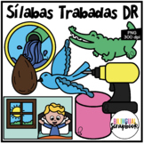 Silabas Trabadas DR Clipart | Blends in Spanish