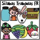 Silabas Trabadas FR Clipart | Blends in Spanish