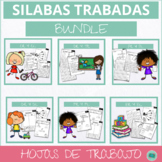 Silabas Trabadas - Hojas de Trabajo - Spanish blends with L and R