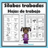 Silabas Trabadas - Hojas de trabajo Spanish Blends-SET 2