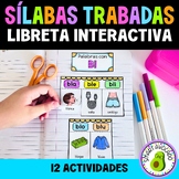 Silabas Trabadas Practica Libreta Interactiva  Spanish Ble